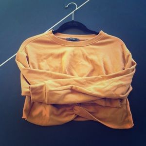 Forever 21 cropped long sleeve